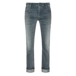 Alberto BIKE - SUPER STRETCH DUAL FX DENIM Herren - Radhose