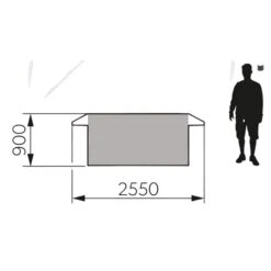 Dometic PICO FTC 1X1 TC - Kuppelzelt -Outdoor Sportarten Angebote 5638037081 eomfixe pico ftc 1x1 tc dometic 24