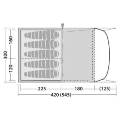 Robens WOLF MOON 5XP - Familienzelt -Outdoor Sportarten Angebote 5638037126 j wolf moon 5xp robens 24